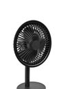 Small black fan isolated on white background Royalty Free Stock Photo