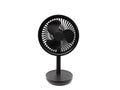 Small black fan isolated on white background Royalty Free Stock Photo