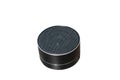 Small black portable Wireless Speaker isolated on white background with clipping path Royalty Free Stock Photo