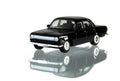 Small black toy car Royalty Free Stock Photo
