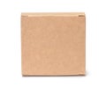 Small blank brown paper box