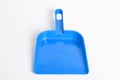Small blue dustpan Royalty Free Stock Photo