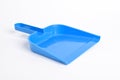 Small blue dustpan Royalty Free Stock Photo