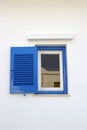 Small blue window