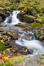 Small blurred waterfall near Sofia, Bulgaria Royalty Free Stock Photo