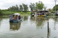 The Small Boat Ferrying Visitors across the Kam Tin River in the Southern Part of Nam Sang Wai