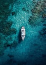 Small Boat Adrift in Open Water