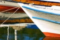 Small boat in harbor Royalty Free Stock Photo