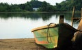 Small Boat Lake Shore Royalty Free Stock Photo