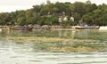 small boat at lipe island satun thailand Royalty Free Stock Photo