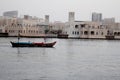 Small boat passenger enjoying river