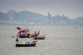 3 Small Boats of fishermen