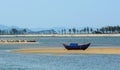 Small boats at Thi Nai bay, Quy Nhon, Vietnam