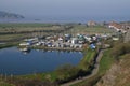 Small boat yard and marina