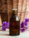 Small bottle of essential oil Royalty Free Stock Photo