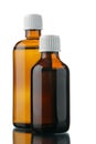 Small bottles with drug Royalty Free Stock Photo