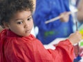 Small Boy Painting Royalty Free Stock Photo