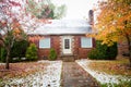 Small Brick Home Royalty Free Stock Photo