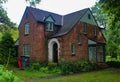 Small Brick House in the Park