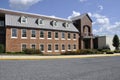 Small brick office building Royalty Free Stock Photo