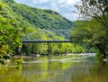 Fayette Station Bridge West Virginia Royalty Free Stock Photo