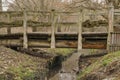 Small bridge in the park Royalty Free Stock Photo