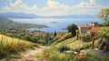 Tranquil Serenity: Captivating Mediterranean Landscapes In Slovenian Paintings