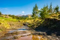 Small brook in mountains Royalty Free Stock Photo