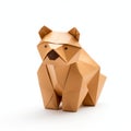 Small Brown Origami Bear: Perfect Gift And Ideal Souvenir