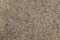 Small brown sand stone of floor and wall texture and background. Royalty Free Stock Photo