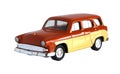Small brown toy car Royalty Free Stock Photo