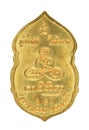 Buddha Medal isolated on white background
