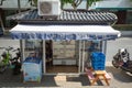 Convenience store on the Corner of Pishi and Jiuxueqian Streets, Gusu, Suzhou, China Royalty Free Stock Photo