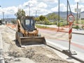 Small bulldozer Royalty Free Stock Photo