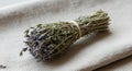 A small bundle of dried lavender Royalty Free Stock Photo