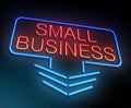 Small business concept. Royalty Free Stock Photo