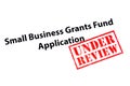 Small Business Grants Fund Application Under Review