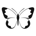 Small butterfly icon, simple style.