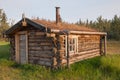 Small cabin at Fort Selkirk Historic Site