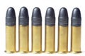 Small-caliber ammunition Royalty Free Stock Photo