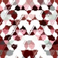 Small camouflage triangles pattern