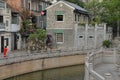 Small canal in Guangzhou old town, China