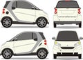 Small car vector art