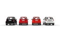 Small Cars Row Royalty Free Stock Photo