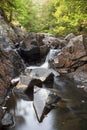 Small Cascade on Bay Brook Royalty Free Stock Photo