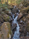 Small Cascades at Backbone Rock Royalty Free Stock Photo