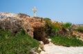 The small catacomb church of Ayia Thekla (Agia Thekla). Ayia Napa. Cyprus