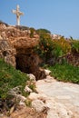 The small catacomb church of Ayia Thekla (Agia Thekla). Ayia Napa. Cyprus