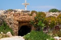 The small catacomb church of Ayia Thekla (Agia Thekla). Ayia Napa. Cyprus