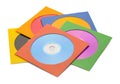 Small CD Pile Royalty Free Stock Photo